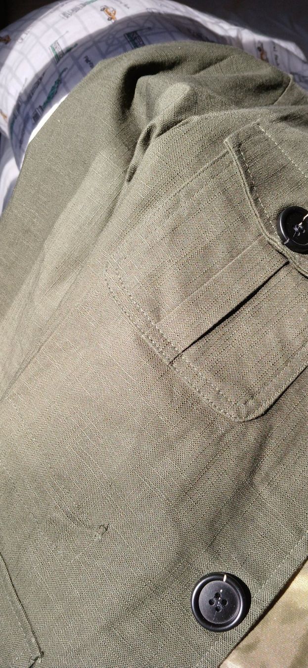 Giacche: Safari Jacke aus Leinen – Nuovo e nell'imballaggio originale da St. Gallen venduto da RichiK. 3