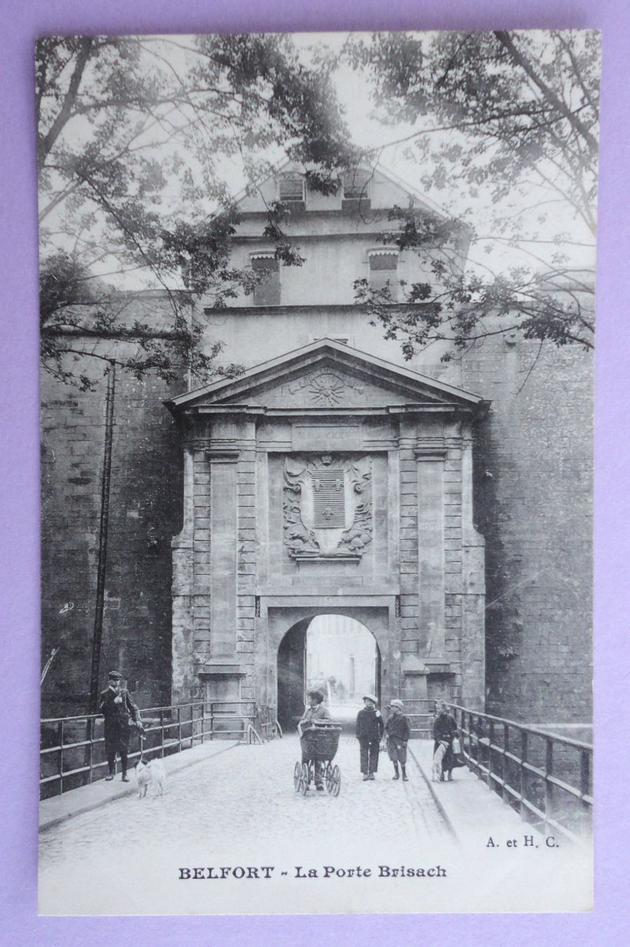 Cartoline postali: Belfort - La Porte Brisach – Usato da Fétigny venduto da Billy2miny
