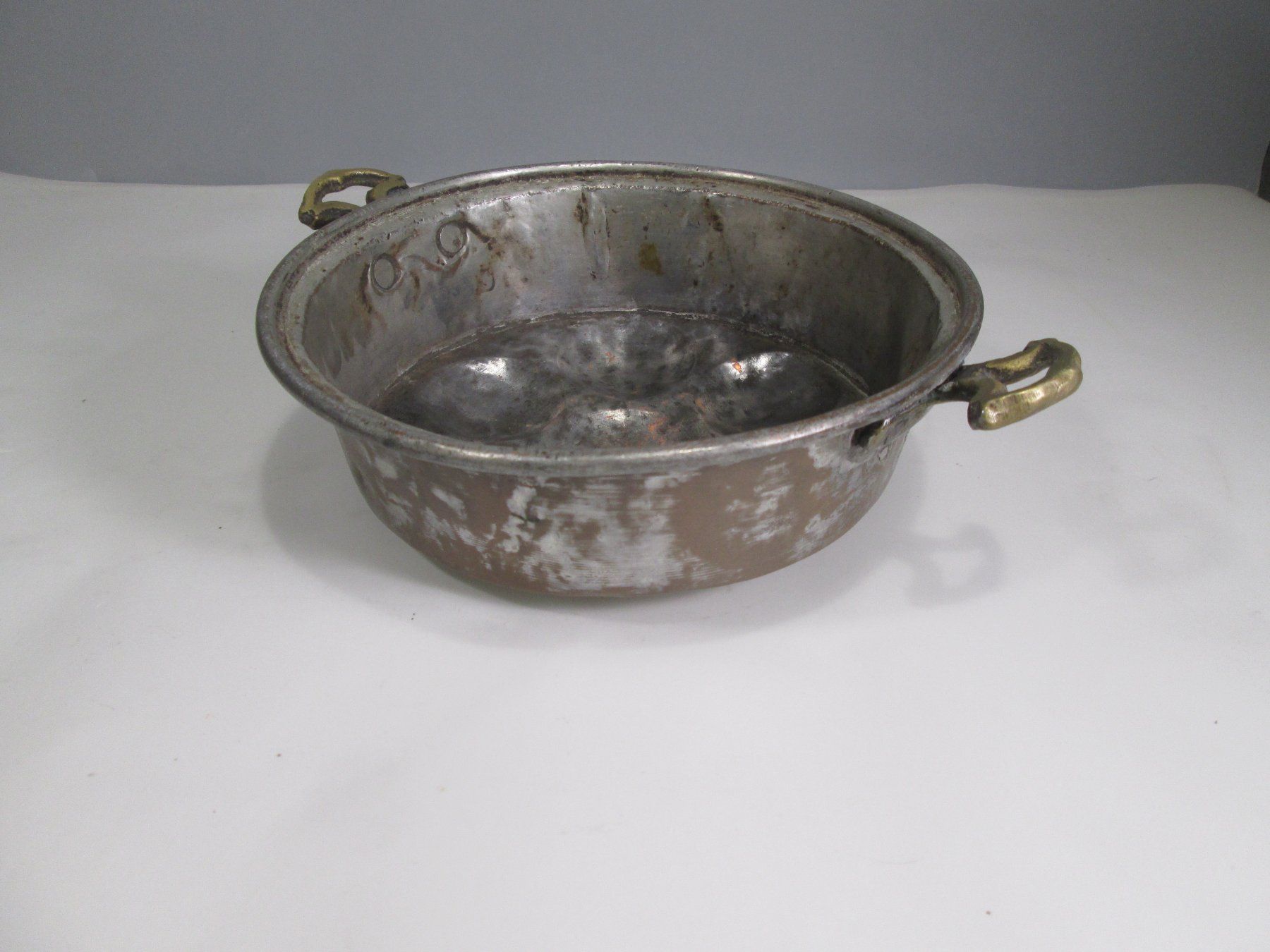 Teglie da forno: schöne antike Backform aus Kupfer / D: 22 cm – Usato da Rapperswil SG venduto da designandmore 3