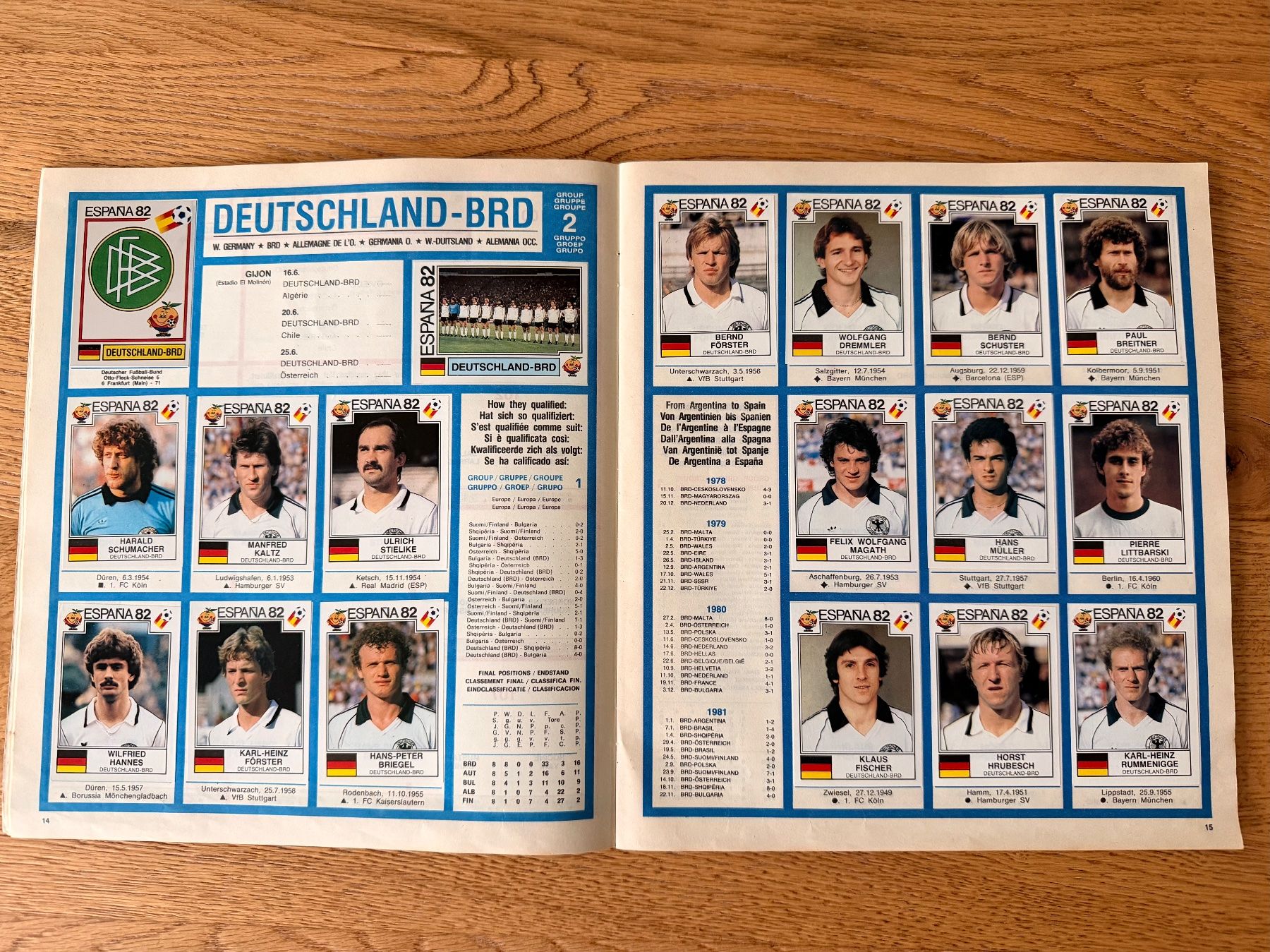 Panini Albums: Panini Espagne 1982 – D'occasion à Belp par Harry03 4