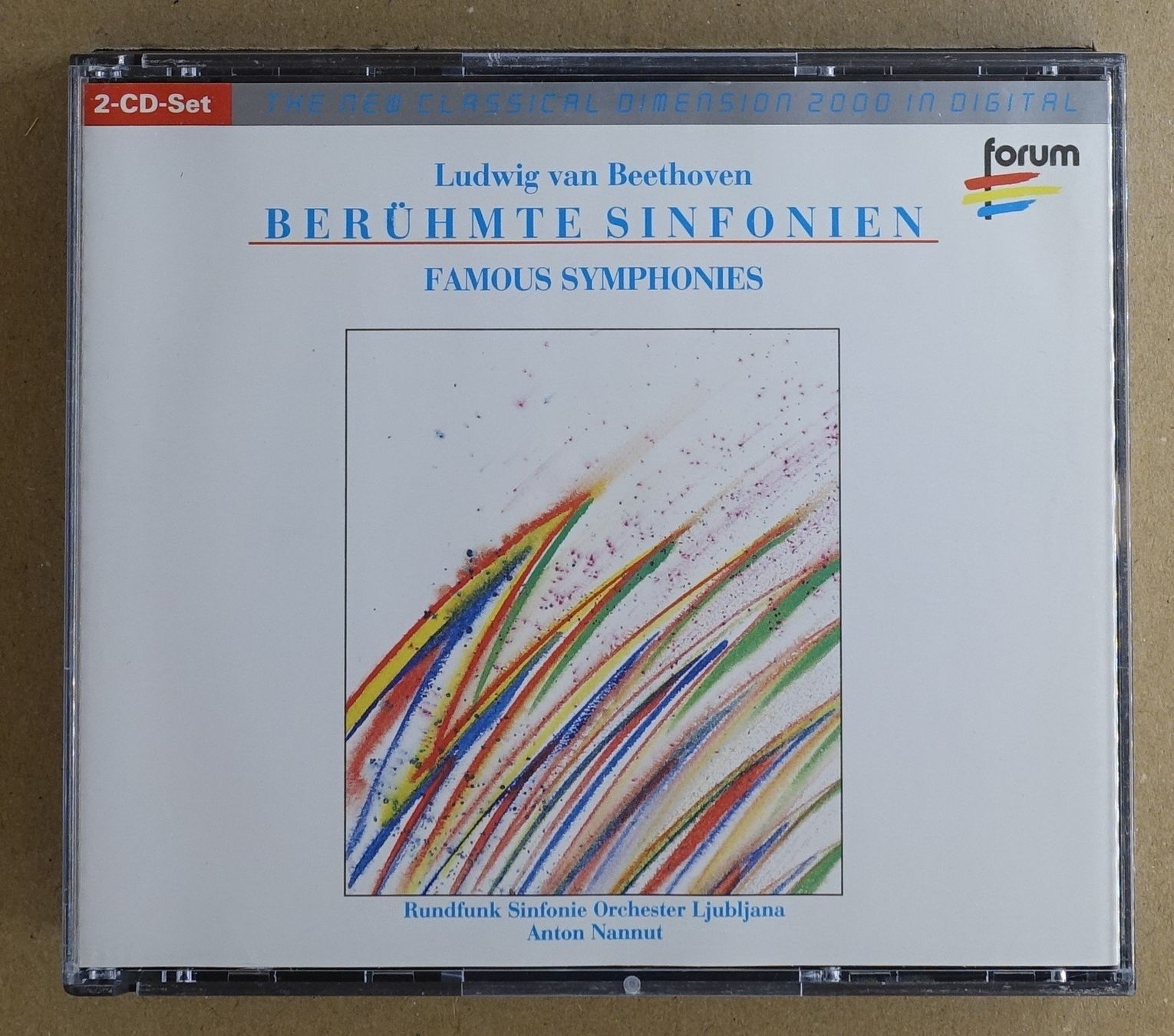 CDs: Beethoven - Berühmte Sinfonien (2 CDs) - F19 – Gebraucht aus Sessa von fraenklishop