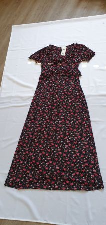 Geblümtes Maxikleid 40
