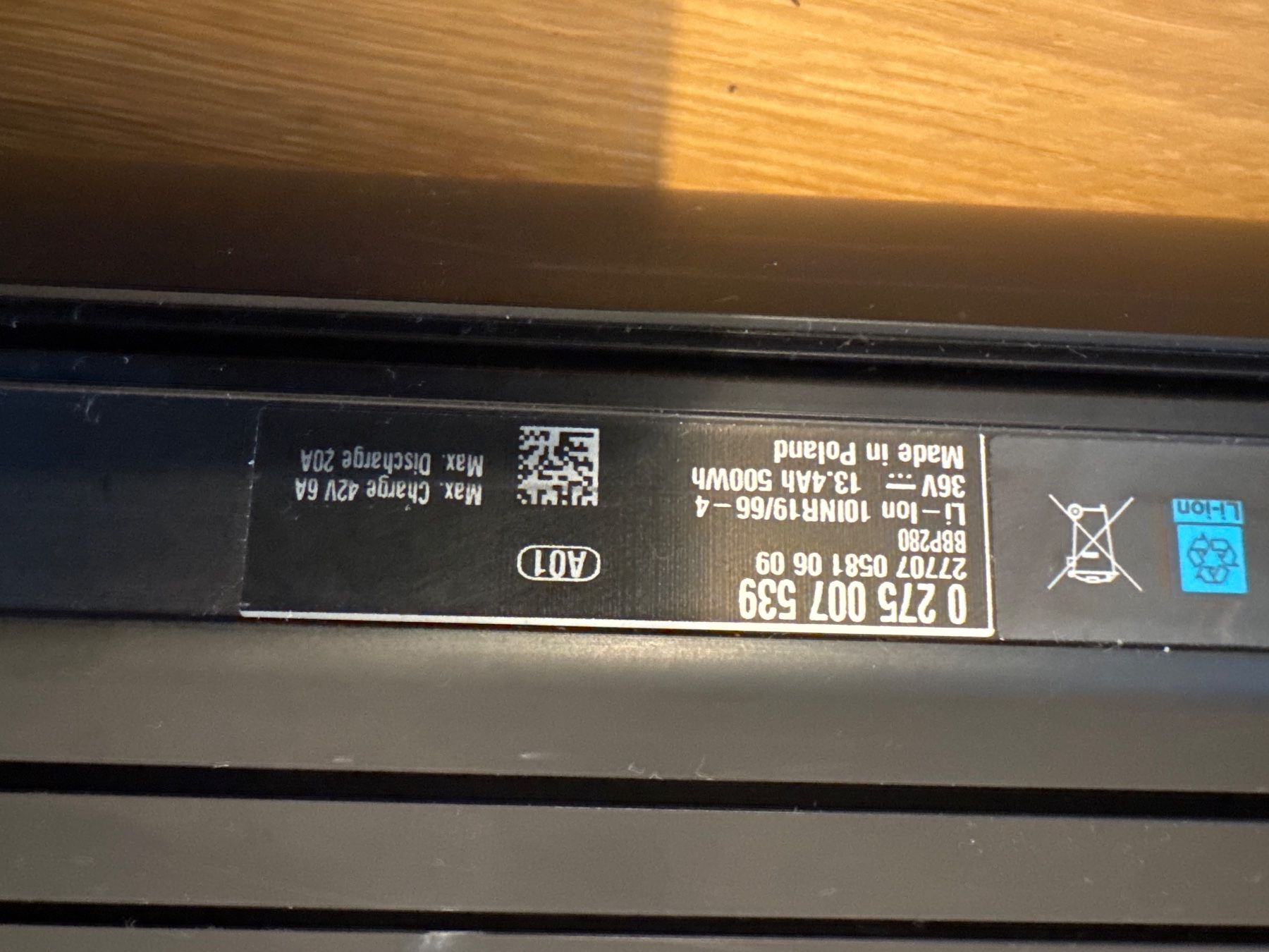 Bosch Batterie: Bosch PowerTube 500 – Difettoso da Solothurn venduto da lea_5lxz 3