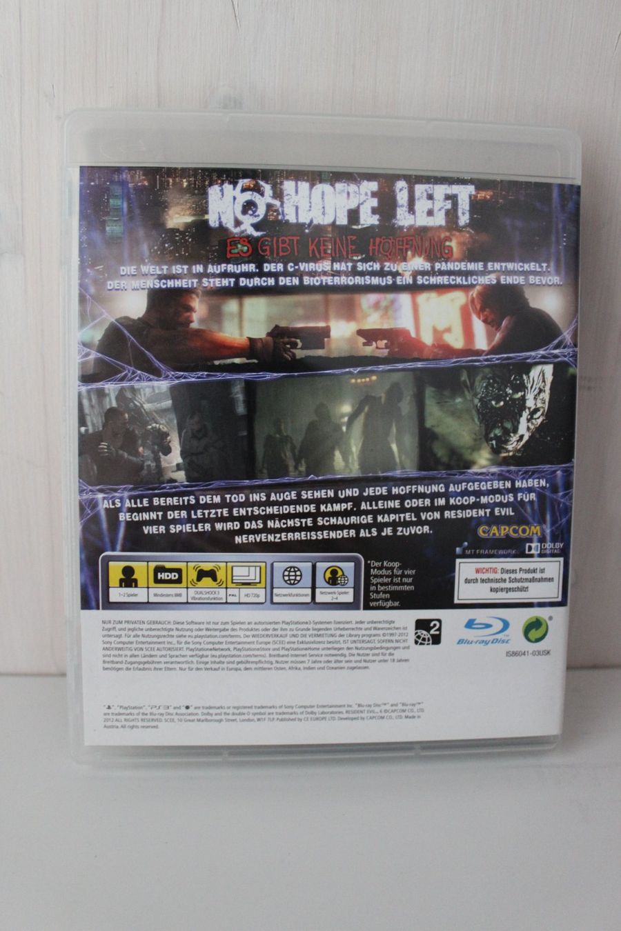 Spiele: Resident Evil 6 - Sony PlayStation 3 / PS3 – Gebraucht aus Ebertswil von Ricogoeritz 1
