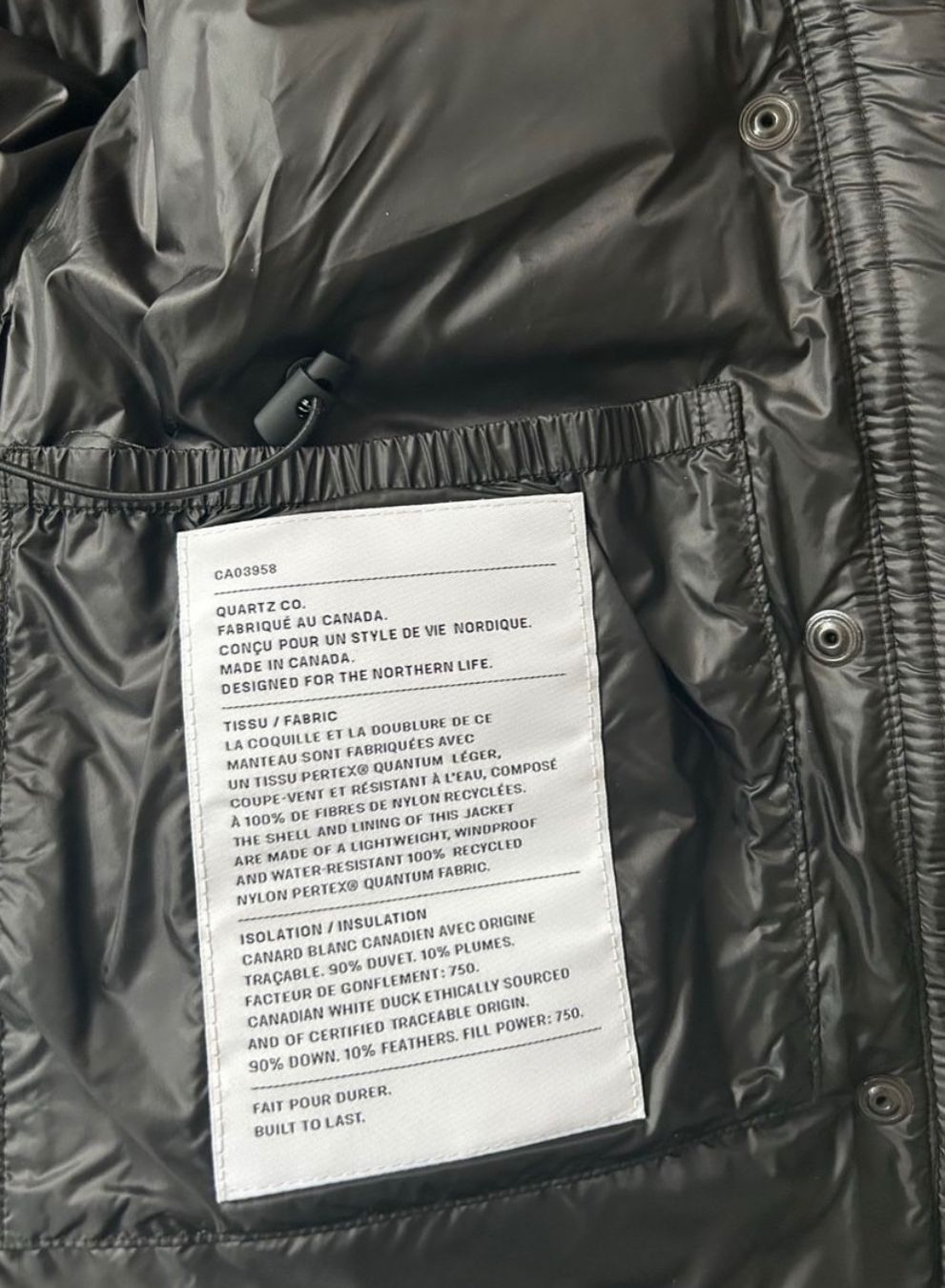 Giacche: QUARTZ Co. Down Jacket Marcia - NEU mit Etikett – Nuovo e nell'imballaggio originale da Zürich venduto da diva1972 3