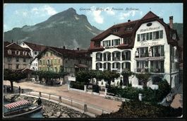 Gersau, Hotel und Pension Bellevue mit U