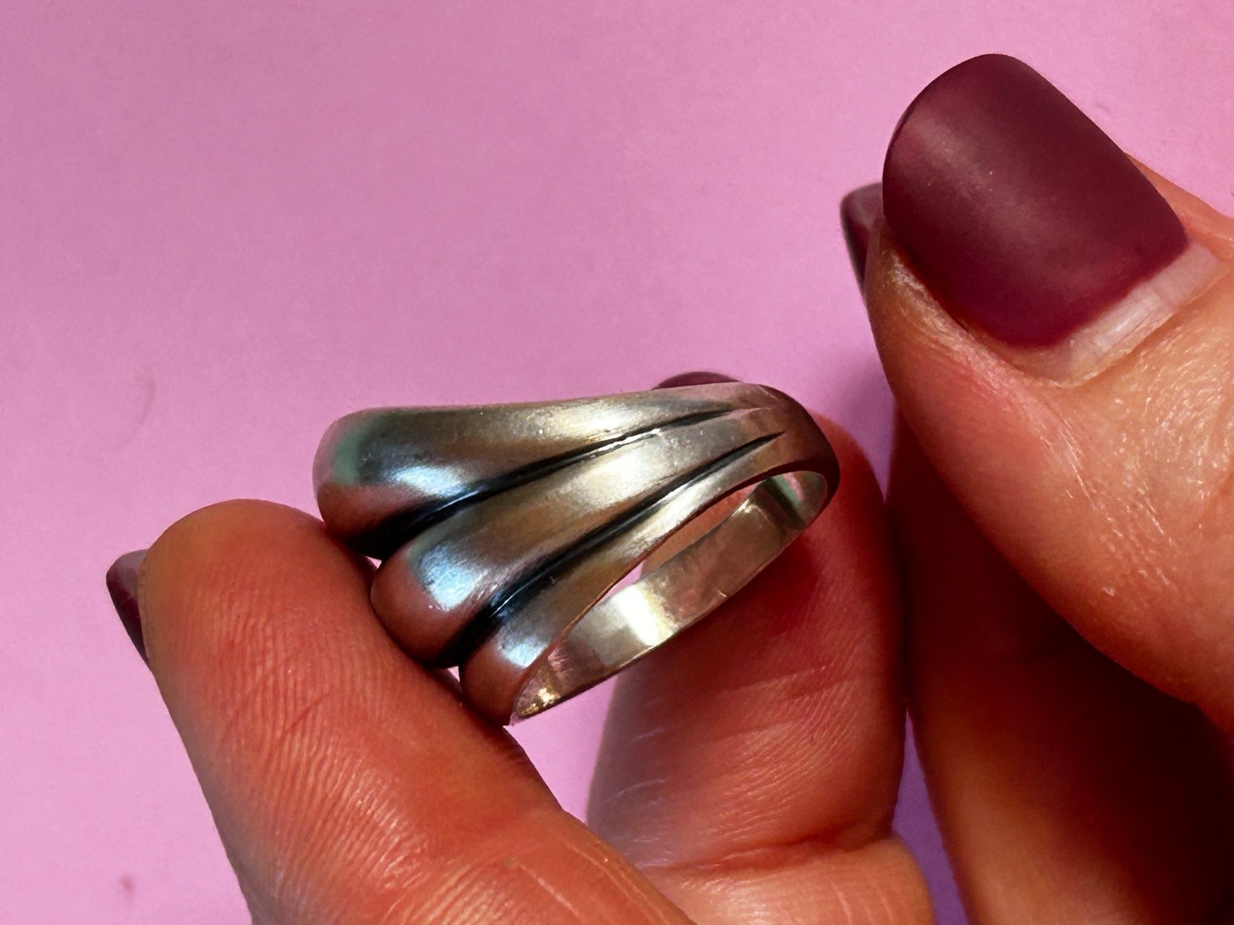 Ringe: Silberring Muschel (58) – Gebraucht aus Dittingen von Bellevista 3