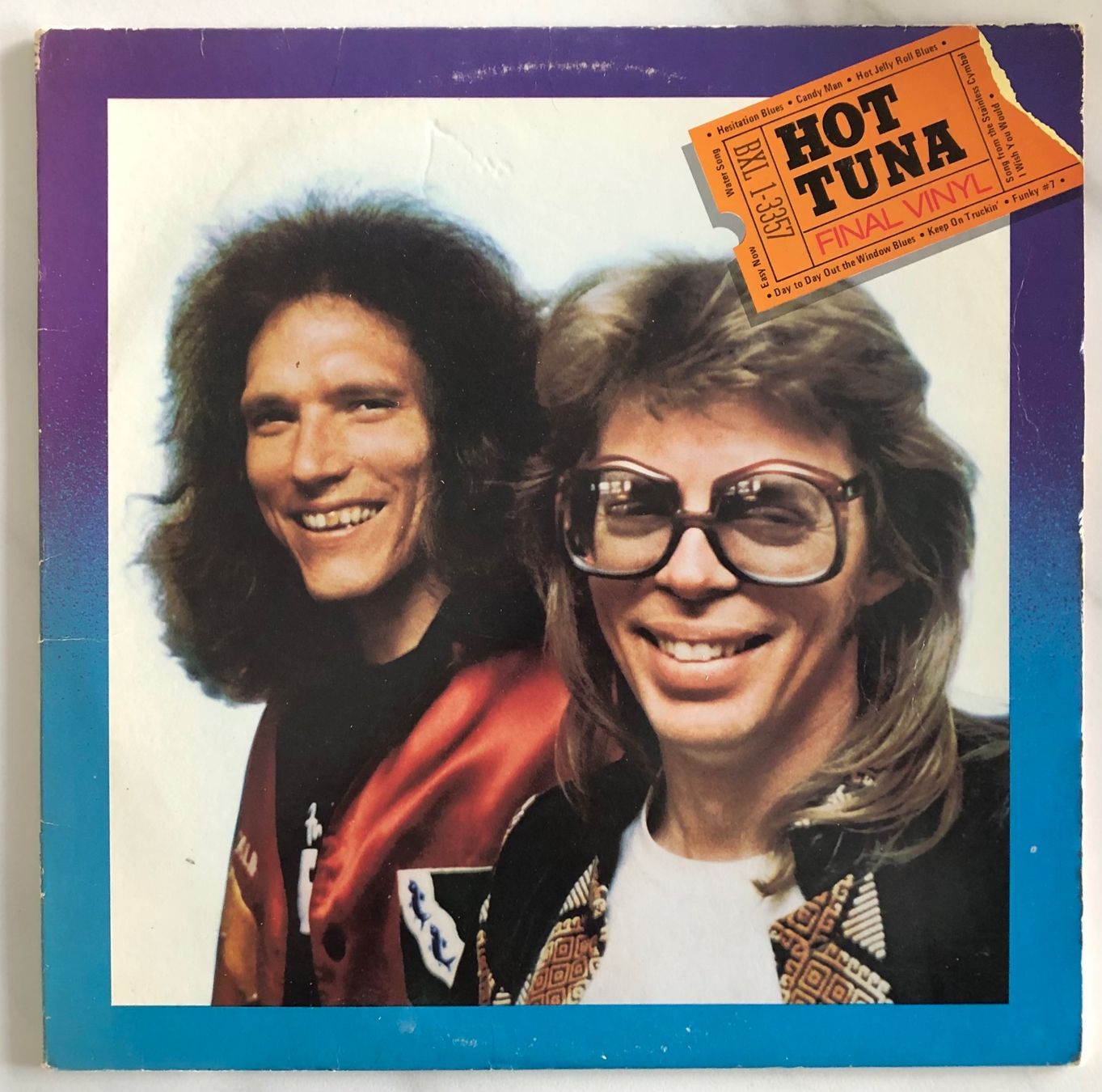 Vinyles: HOT TUNA - FINAL VINYL – D'occasion à Poliez-Pittet par Newtown-Records