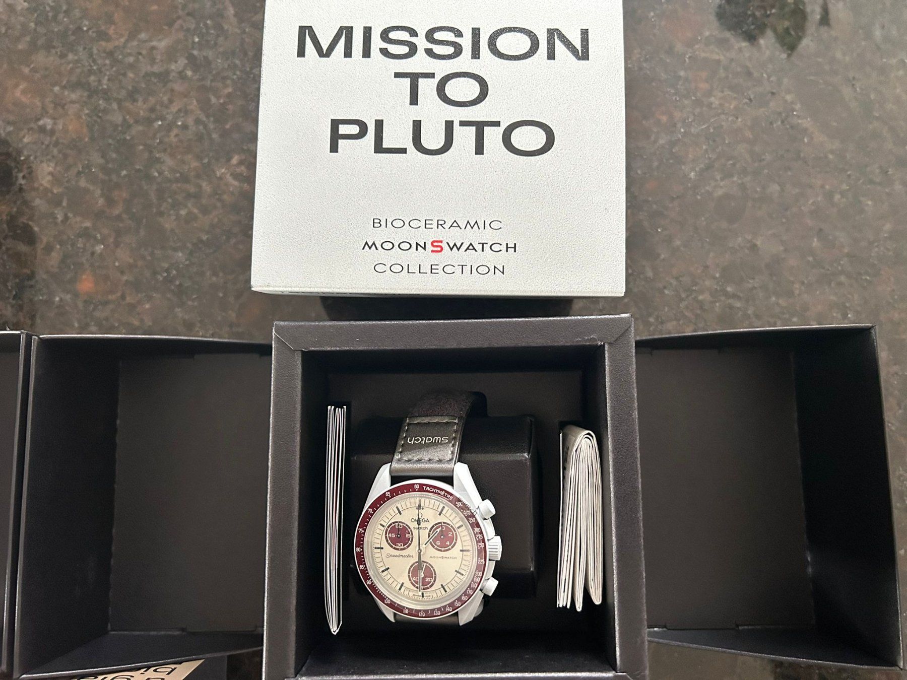 Swatch Orologi: Swatch Omega Mission to Pluto – Nuovo e nell'imballaggio originale da Lausanne venduto da dst1965 1