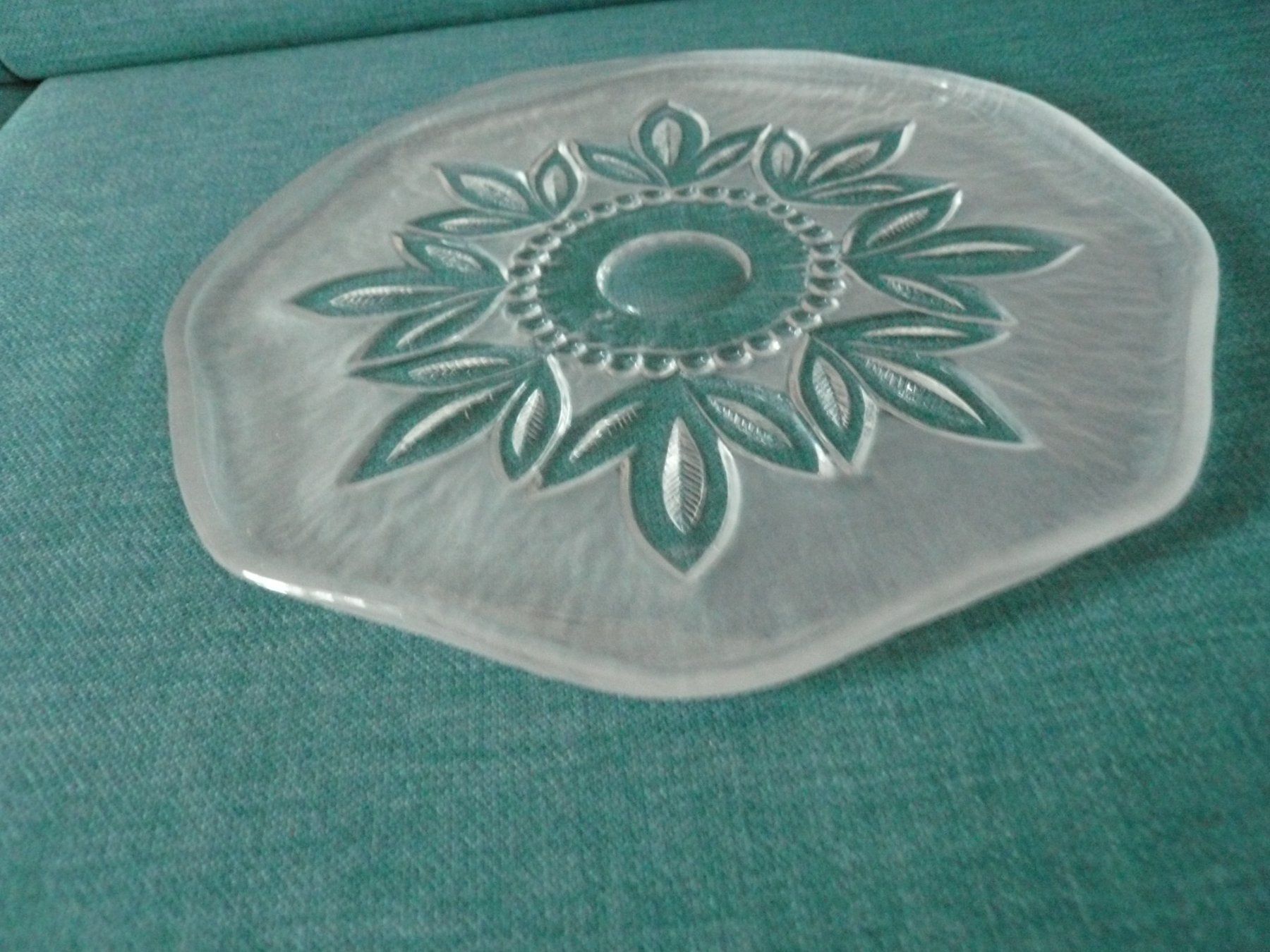 Piatti di portata: Tortenplatte, Kuchenplatte Glas – Nuovo (secondo la descrizione) da Rotkreuz venduto da Busa17 2