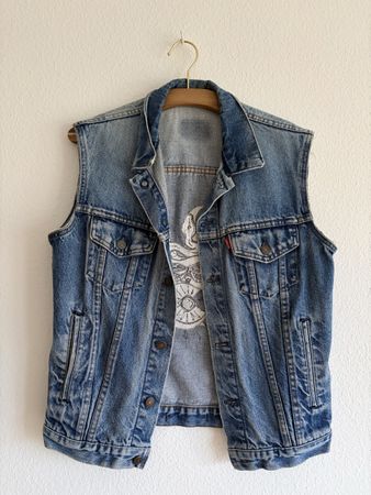 Veste Jeans sans manche