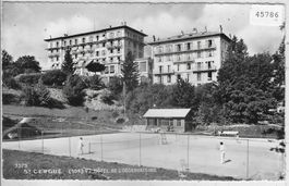 St. Cergue - Hotel de L'Observatoire - Tennisplatz