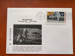 Brief Apollo 14 Mondlandung  (R35)