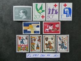 FL 1963 Jahr postfrisch