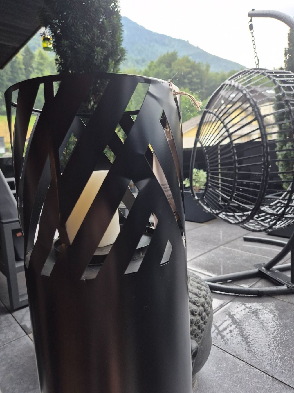 Kerzenständer: Windlichtsäule 2er Set – Neu (gemäss Beschreibung) aus Schaanwald von Gismo034 4