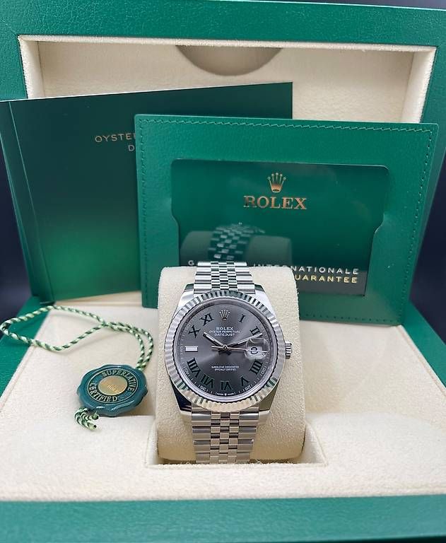 Rolex Orologi: Rolex Datejust 41 Ref. 126334 Wimbledon NEW 2026 – Nuovo e nell'imballaggio originale da Lugano venduto da luganotopwatches 4