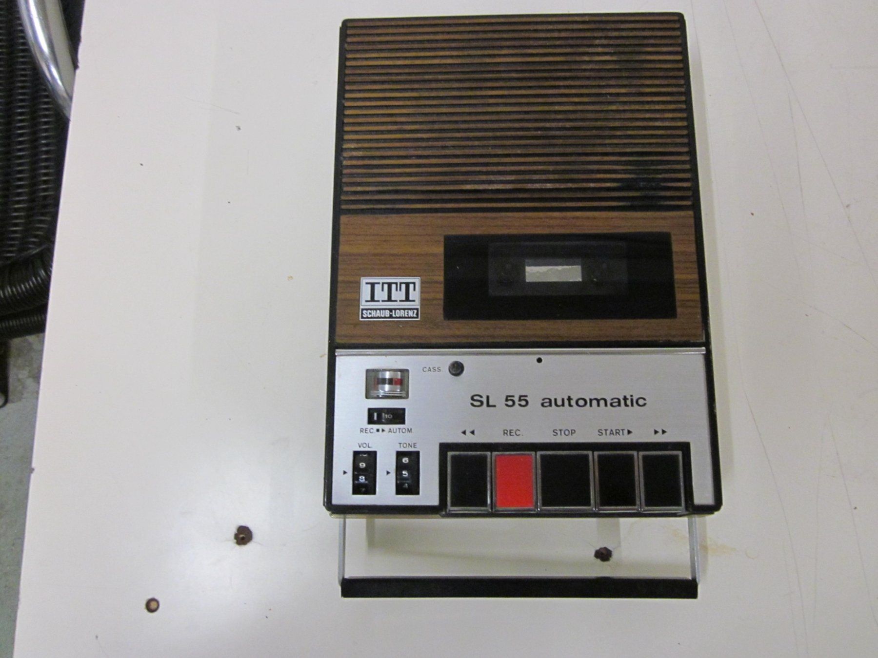 Aufnahmegeräte: SCHAUB LORENZ ITT SL 55 Automatic Lecteur Cassette – Defekt aus Grand-lancy von kohler333 1