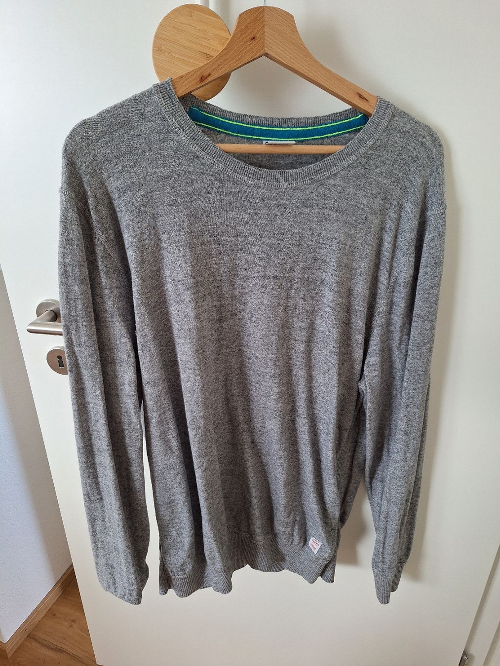 S.Oliver Pullover & Sweatshirts: Männer Sweatshirt S. Oliver, graumeliert / XL – Gebraucht aus Buochs von DasBaerchi