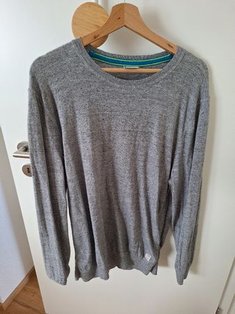 Männer Sweatshirt S. Oliver, graumeliert / XL