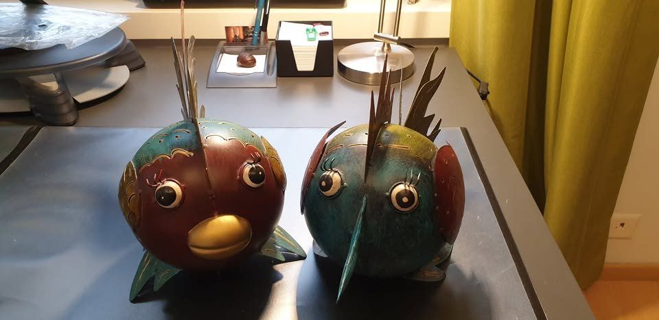 Tutte le decorazioni: Metall Fische Deko – Usato da Bäch SZ venduto da nicolasg2