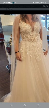 NEUES wunderschönes BRAUTKLEID Modell: Dolce D 2409