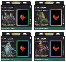 4x MTG LTR: Tales of Middle Earth - Commander Decks EN