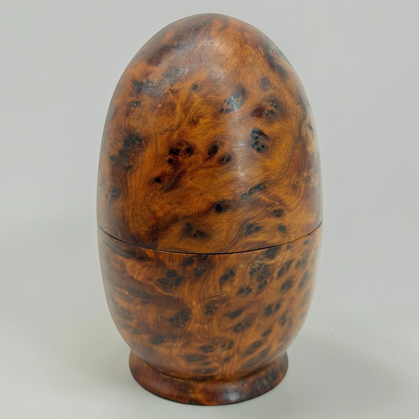 Dosen: Boîte ancienne en loupe de thuya – Gebraucht aus Morges von vintiques