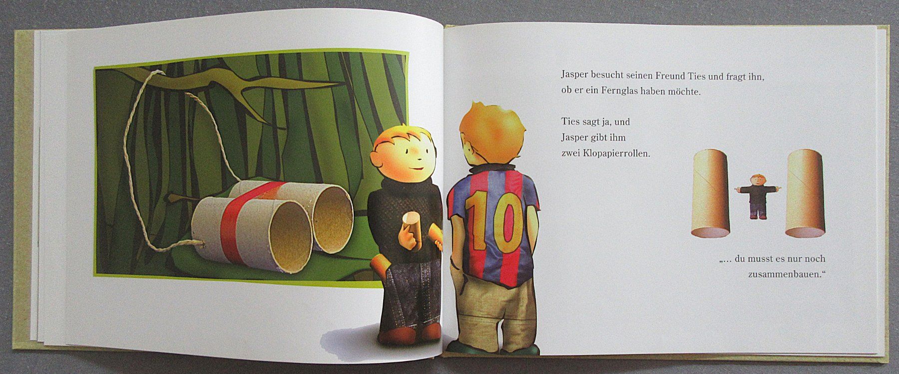 Bücher: Jasper schafft Platz • Ein Vorlese-Bastelbuch – Gebraucht aus Auenstein von Padabimbim 5