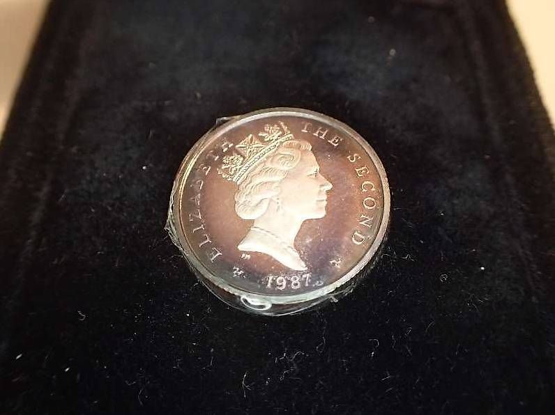 Alle Münzen: 1987 ISLE OF MAN ONE POUND – Gebraucht aus Pratteln von lupo_cattivo 2