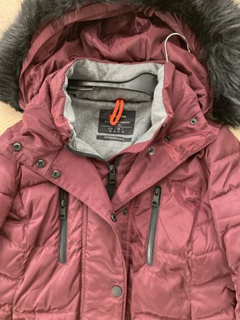 Winterjacke Damen Grösse M,  Pelz Kapuze