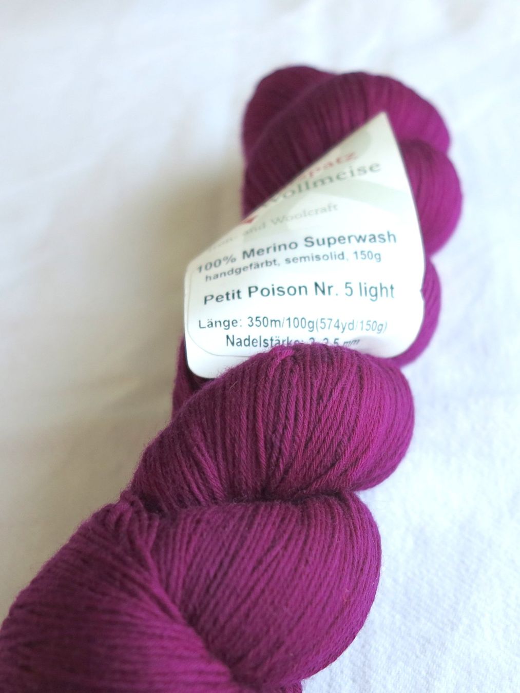 Lana: 150g Rohrspatz & Wollmeise pure – Nuovo e nell'imballaggio originale da Büttikon AG venduto da Kaebri