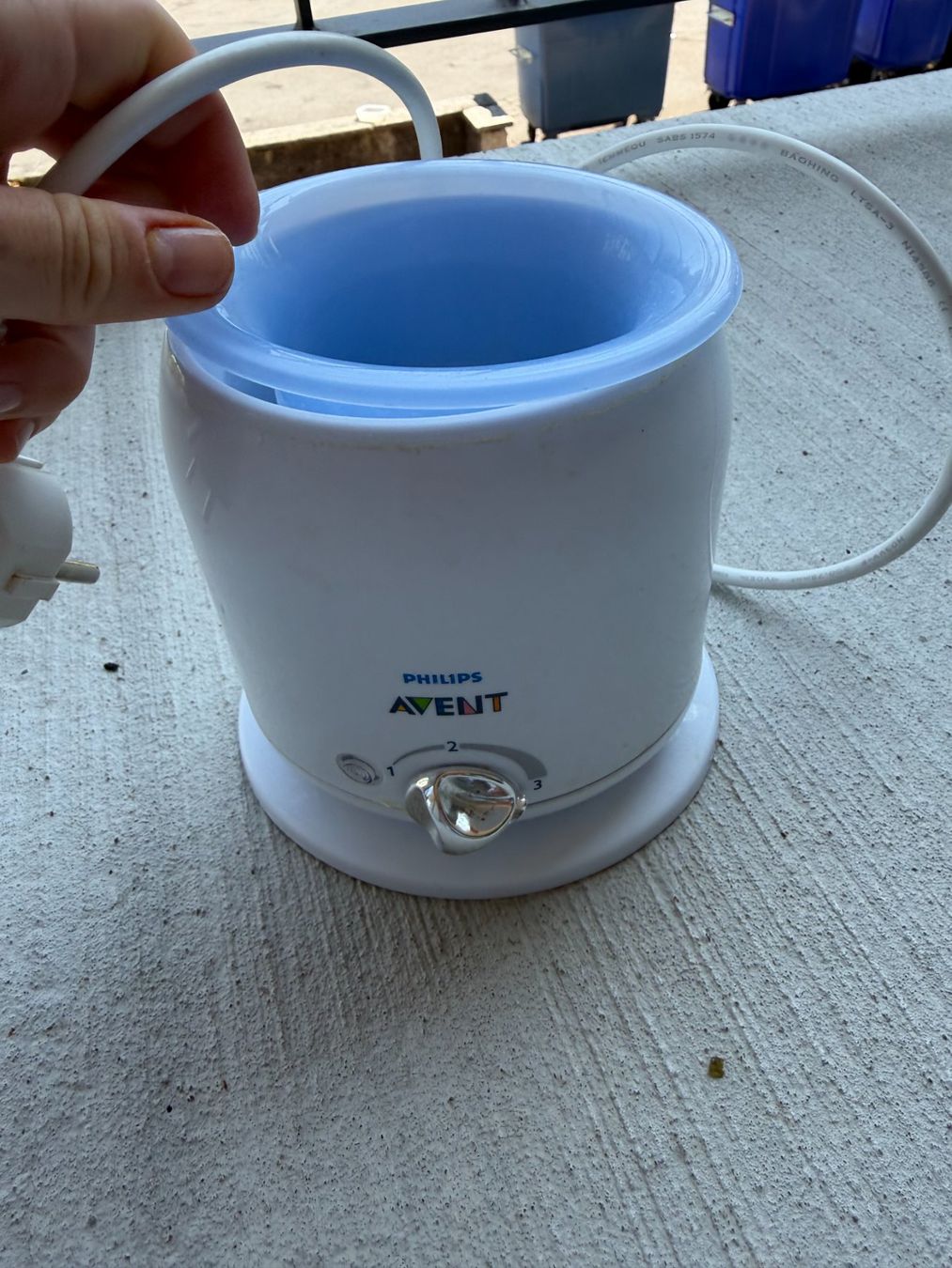 Avent Pasti del neonato: Philips Avent Flaschenwärmer weiss – Usato da Riehen venduto da ann_76jw