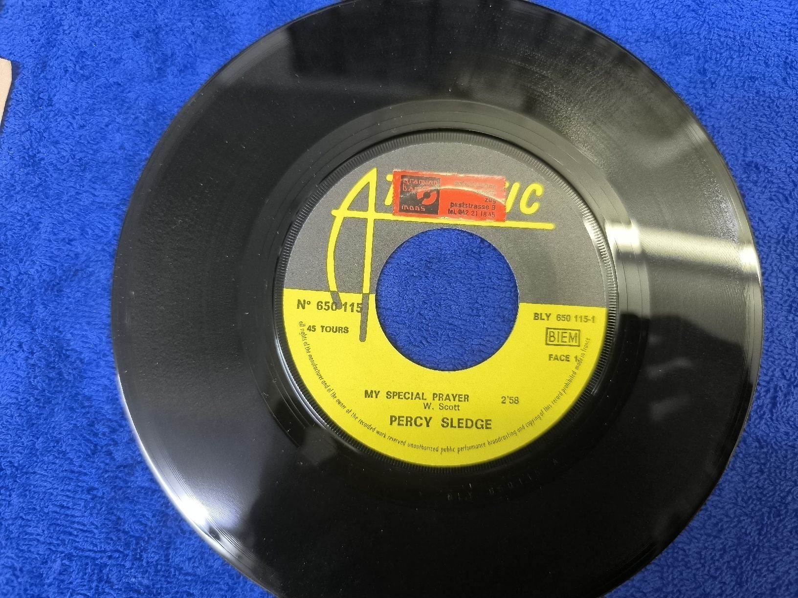 Dischi in vinile: Percy Sledge - My Special Prayer - Single – Usato da Oberwil b. Zug venduto da Gto469 1