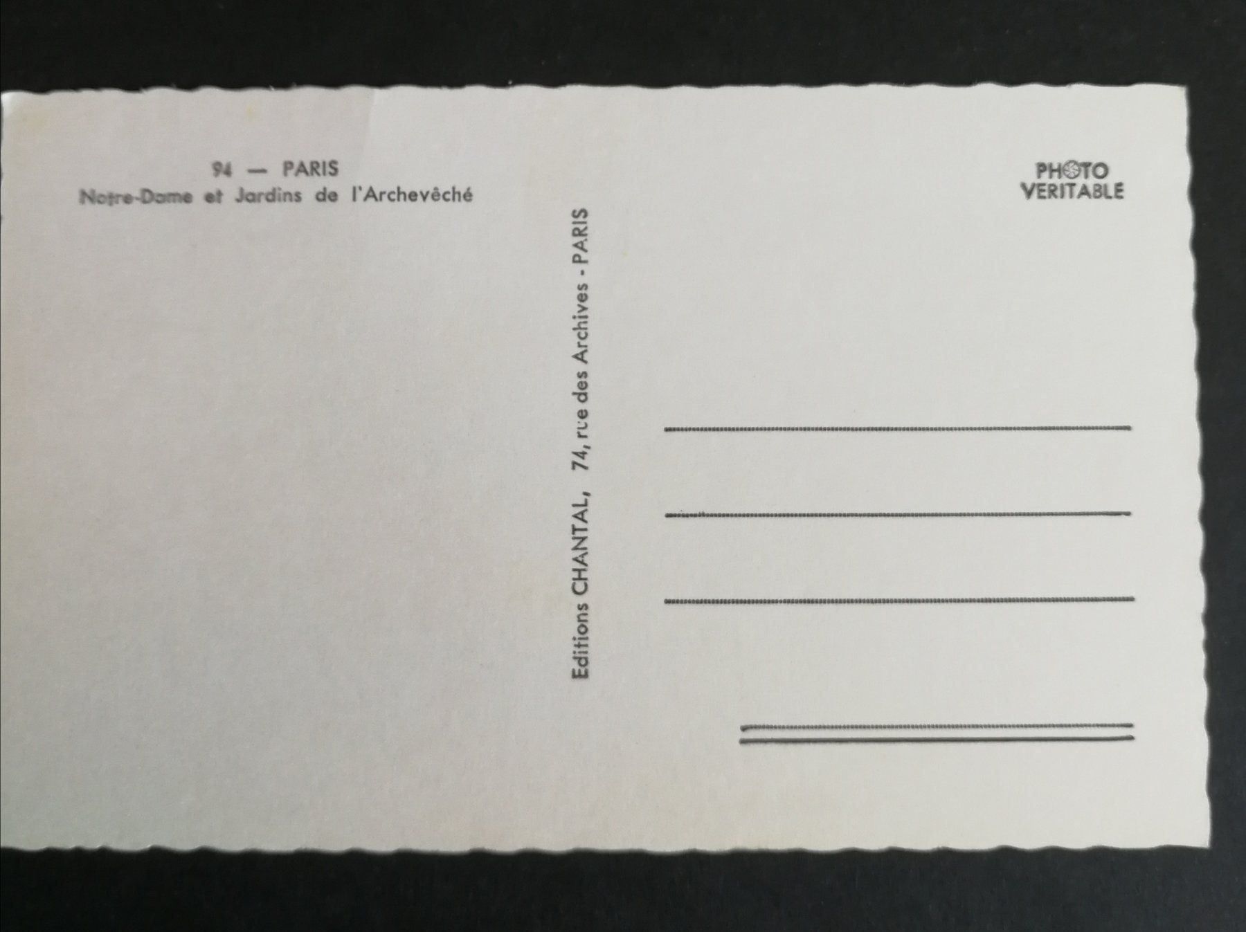 Cartoline postali: Paris Notre-Dame – Usato da Malans GR venduto da soboru 1