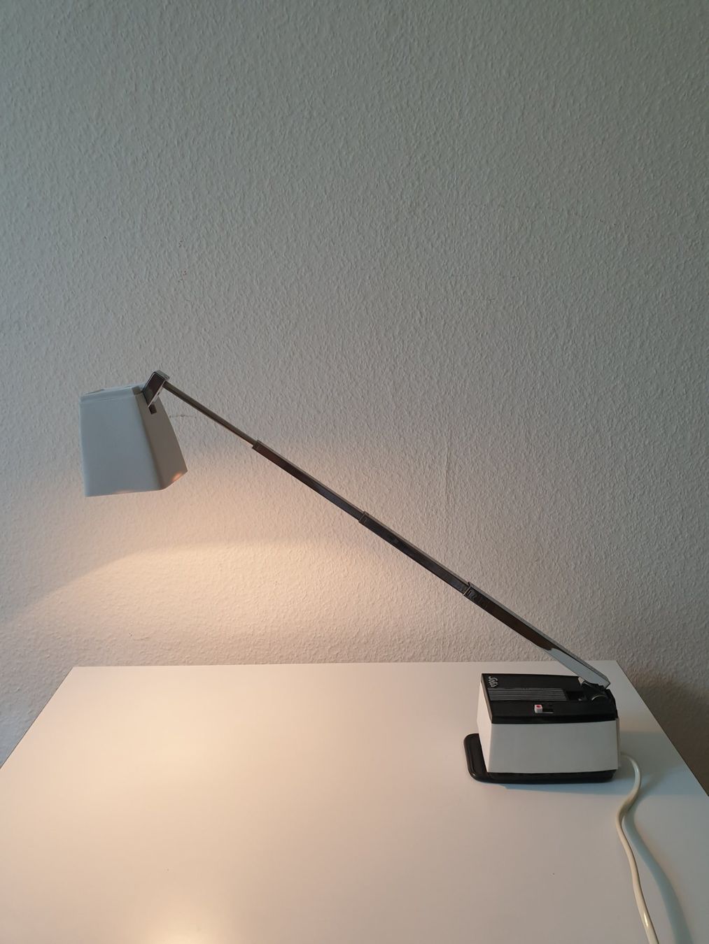 Lampade: Solis 69  Typ 80 Teleskopleuchte weiss – Usato da Zürich venduto da reciclista 3