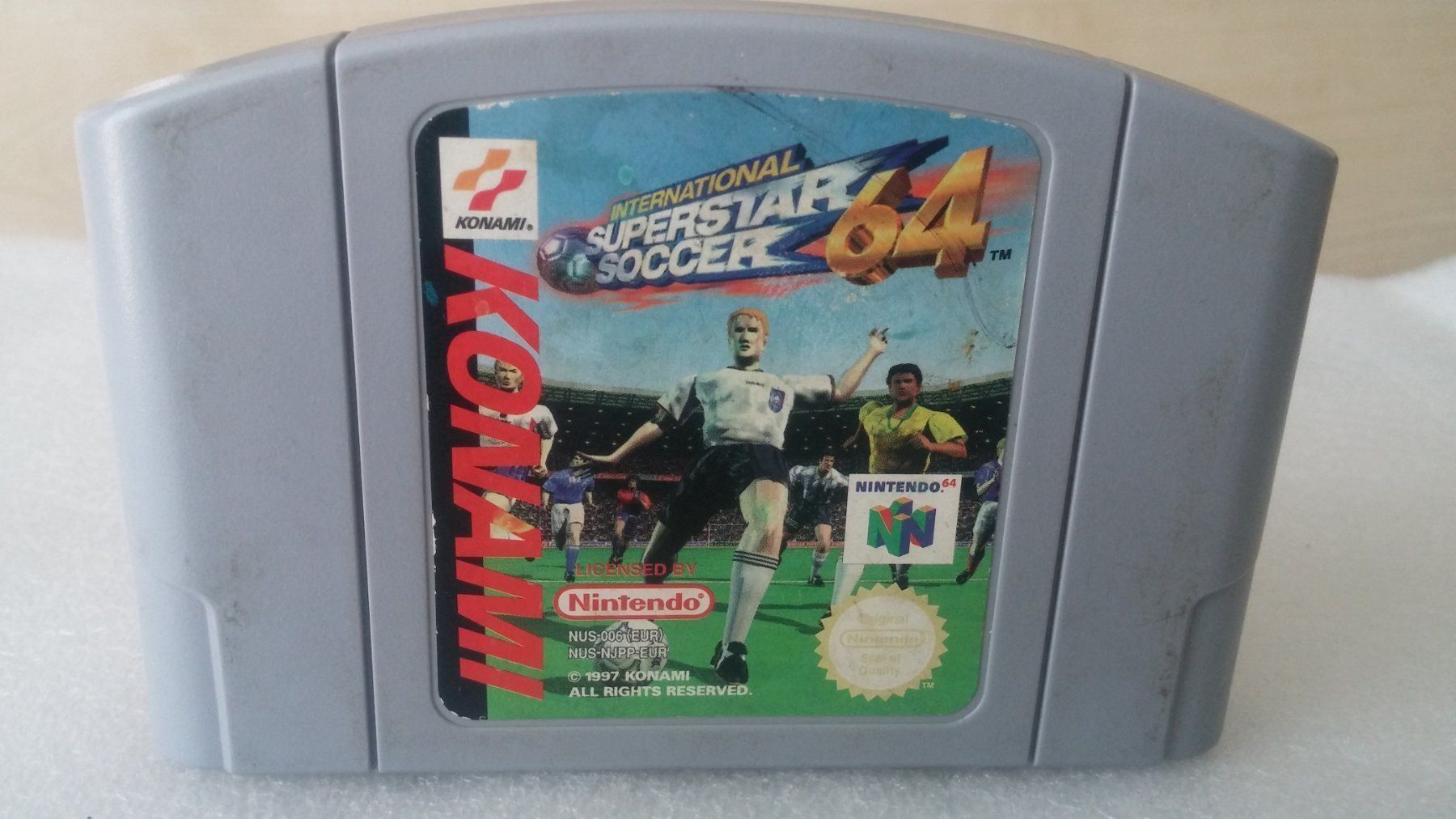 Nintendo Spiele: Nintendo 64 international Superstar – Gebraucht aus Zürich von sendbad