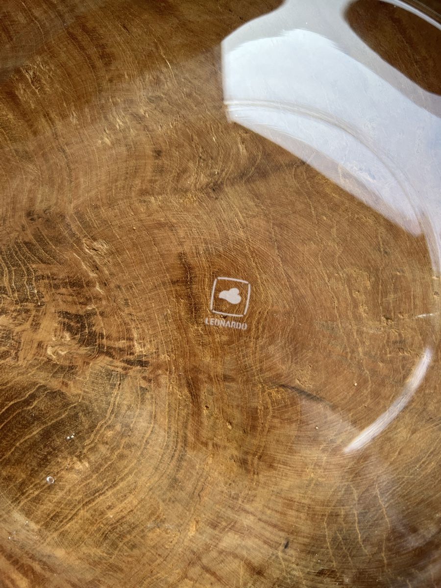 Schalen: Leonardo Terra Schale mit Teakholz (28cm) – Neu (gemäss Beschreibung) aus Zürich von Honeybee7 3