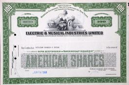 Electric & Musical Industries Ltd (EMI) - 1968