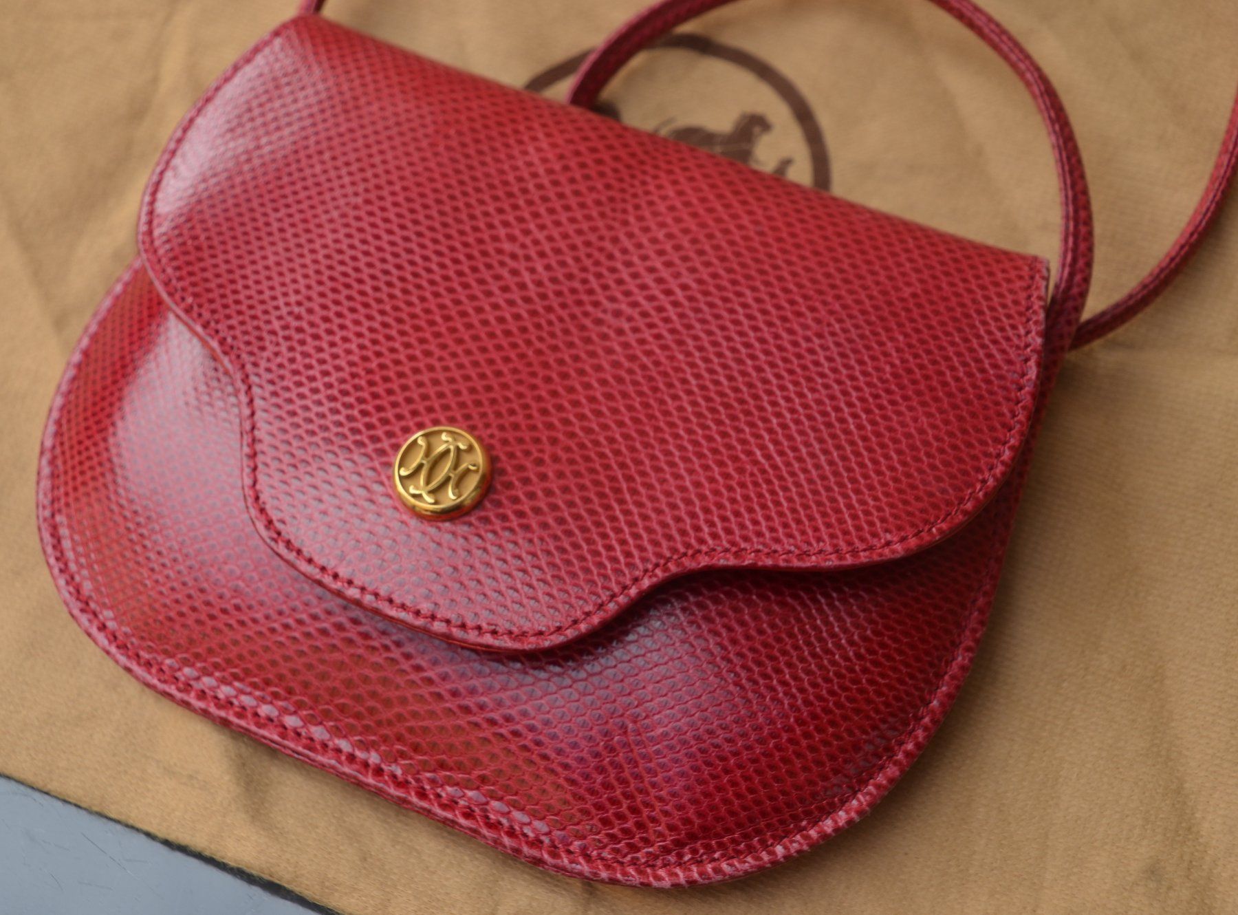 Hermès Borse da donna: Hermès Tasche Eidechsenleder / Sac cuir de lézard – Usato da Collonges venduto da Auganien 1