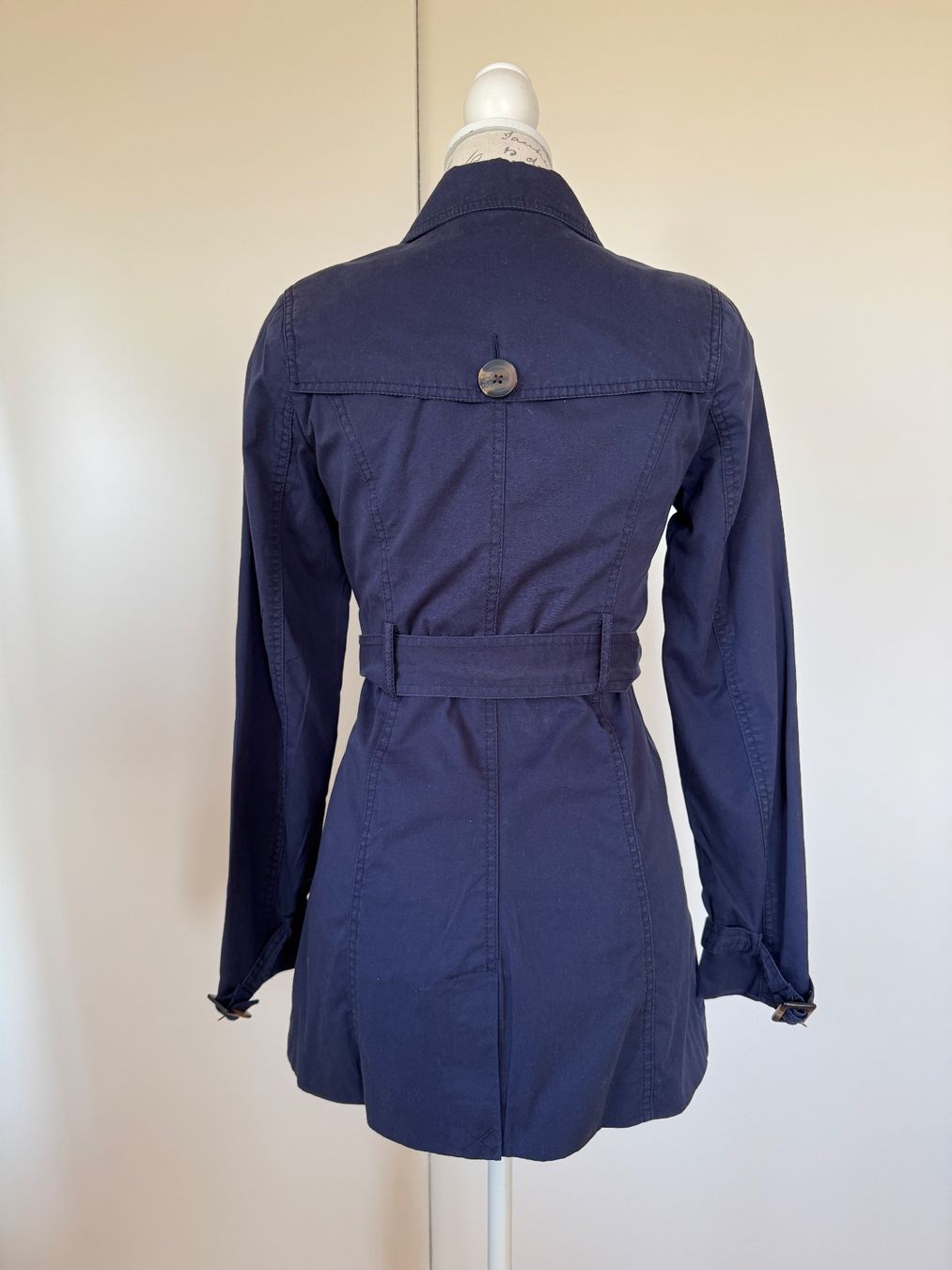 Tally Weijl Jacken & Mäntel: Trenchcoat bleu marine – Gebraucht aus Denens von sar_5wlm 3