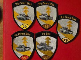 Panzer Abzeichen 5x Badges Originaux