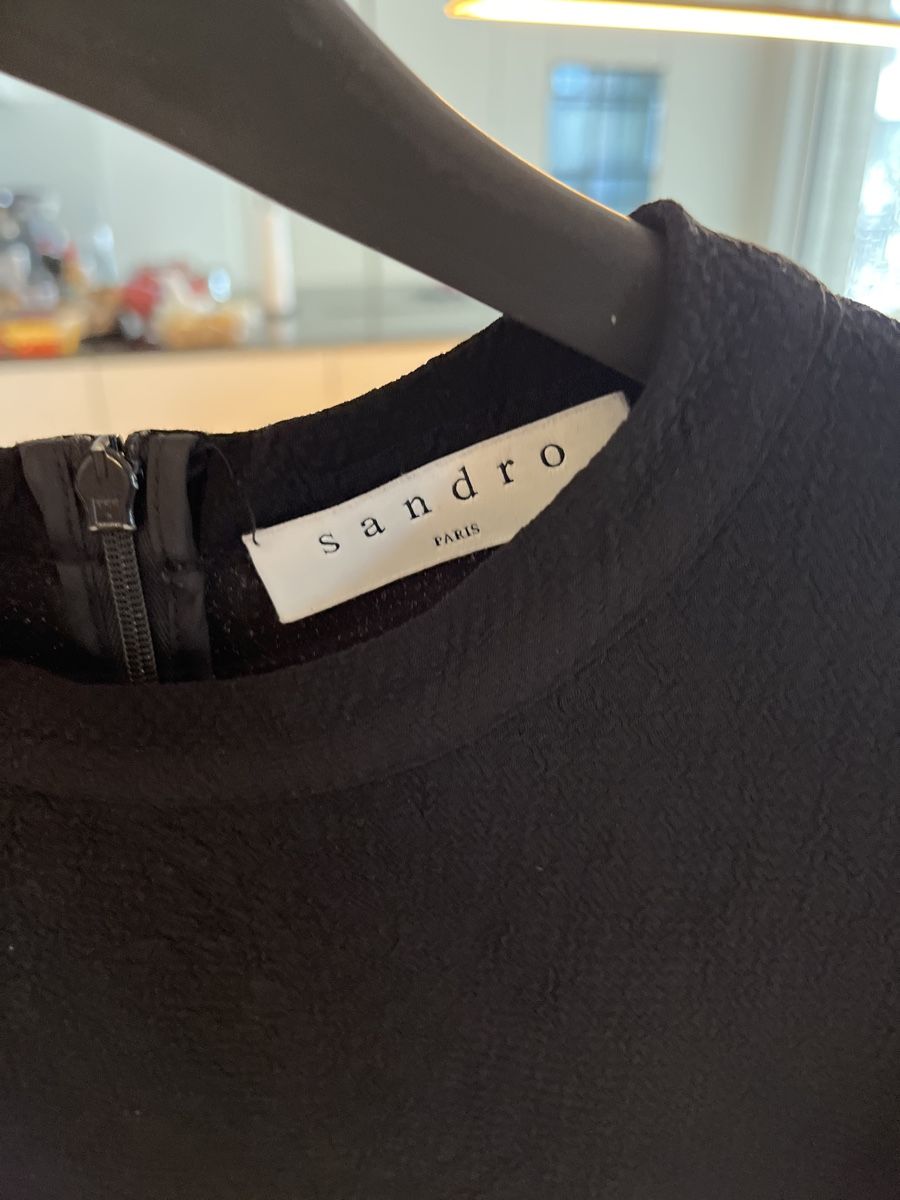 Sandro Vestiti: Sandro Paris Kleid schwarz Gr. 36 Elegant Festlich – Nuovo (secondo la descrizione) da Uitikon Waldegg venduto da SIMI086 1