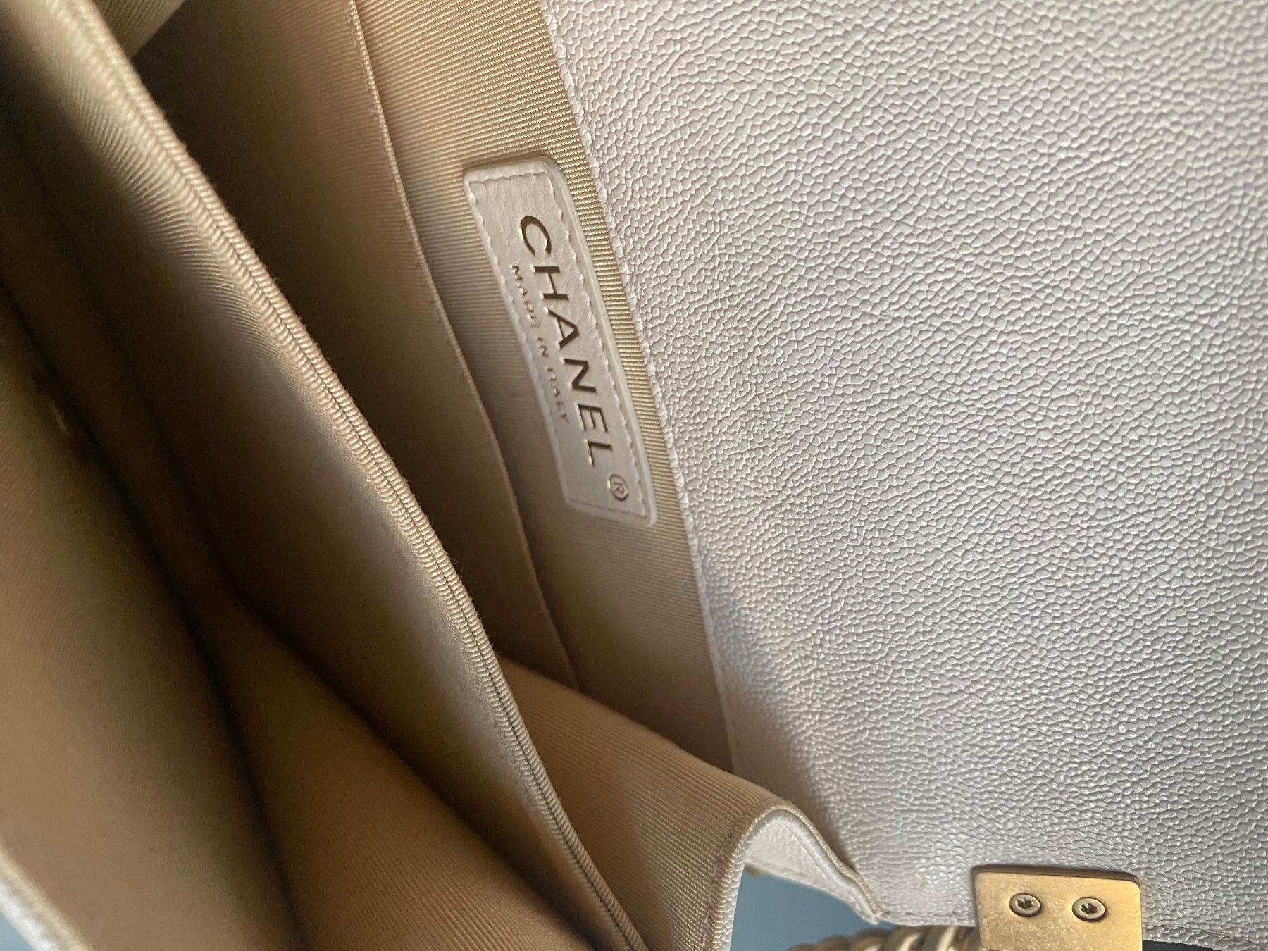 Chanel Borse: CHANEL North South Boy Leder Mini Cross body Original – Usato da Zürich venduto da NNK28 2