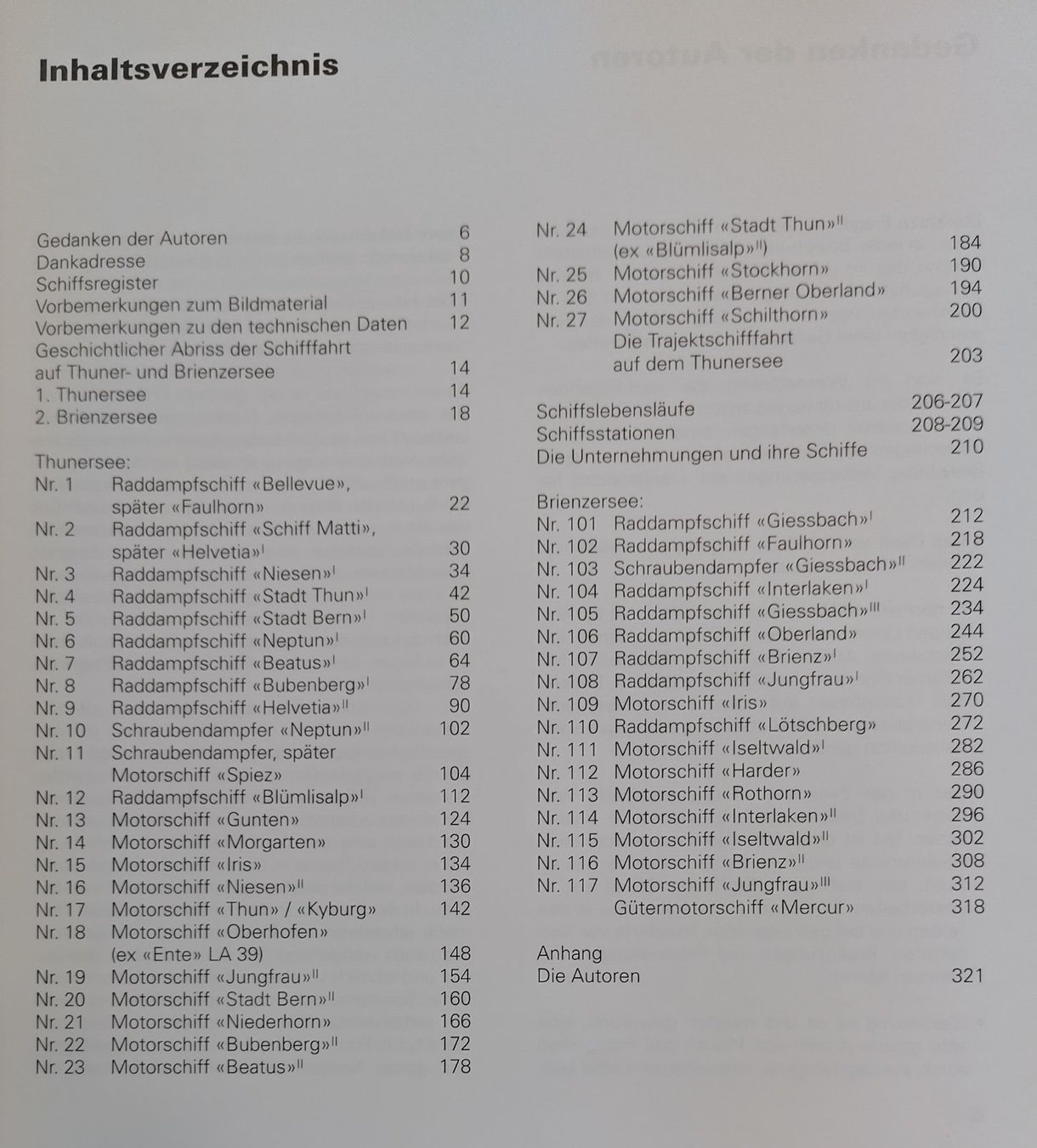Bücher: Schiffe Buch / Geschichte der Schifffahrt - Thunersee Brienz – Gebraucht aus Bellach von JingleJerry 2