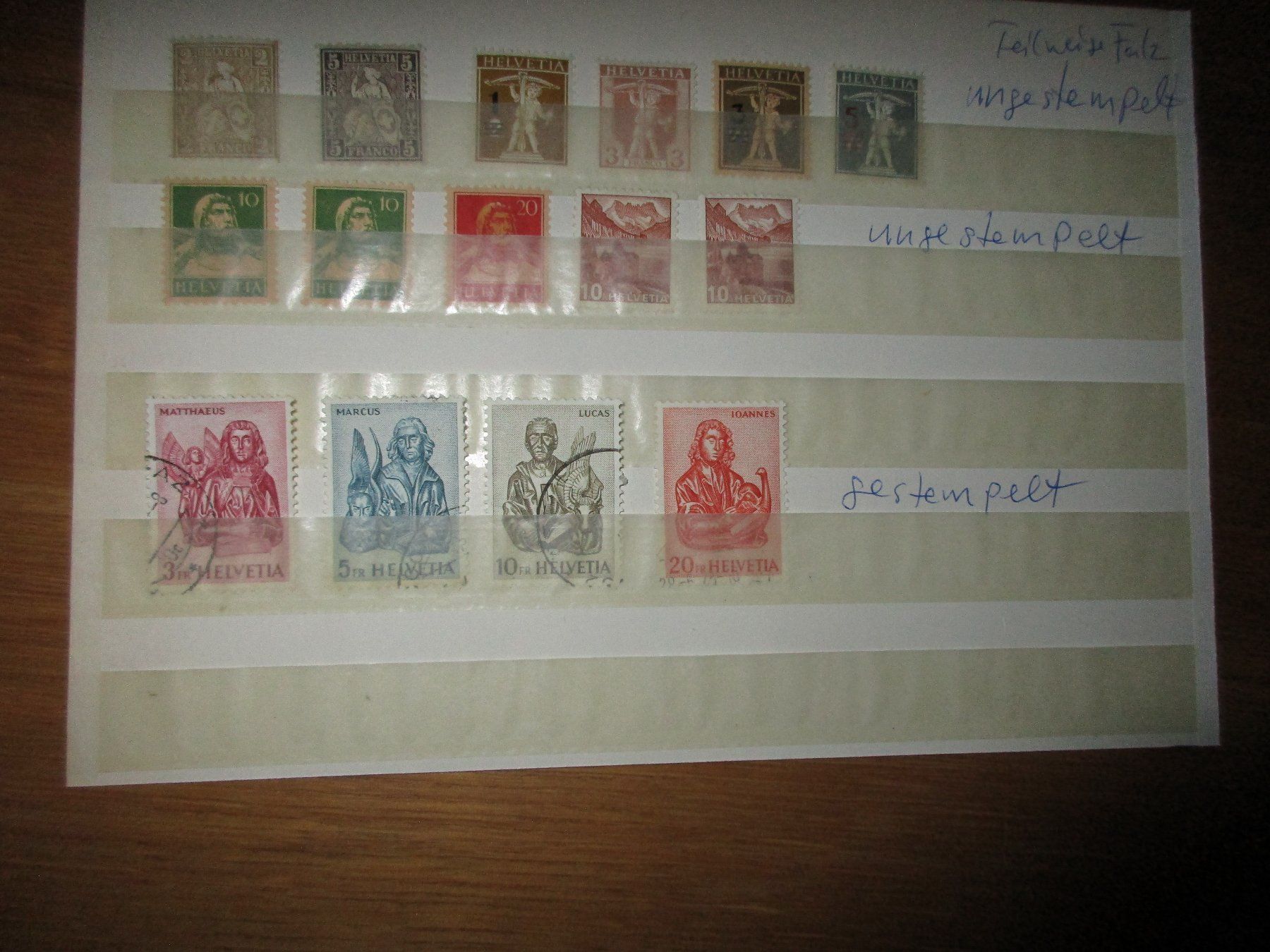 Tous les timbres: Alte CH - Marken – D'occasion à Niederwil AG par Cembalo
