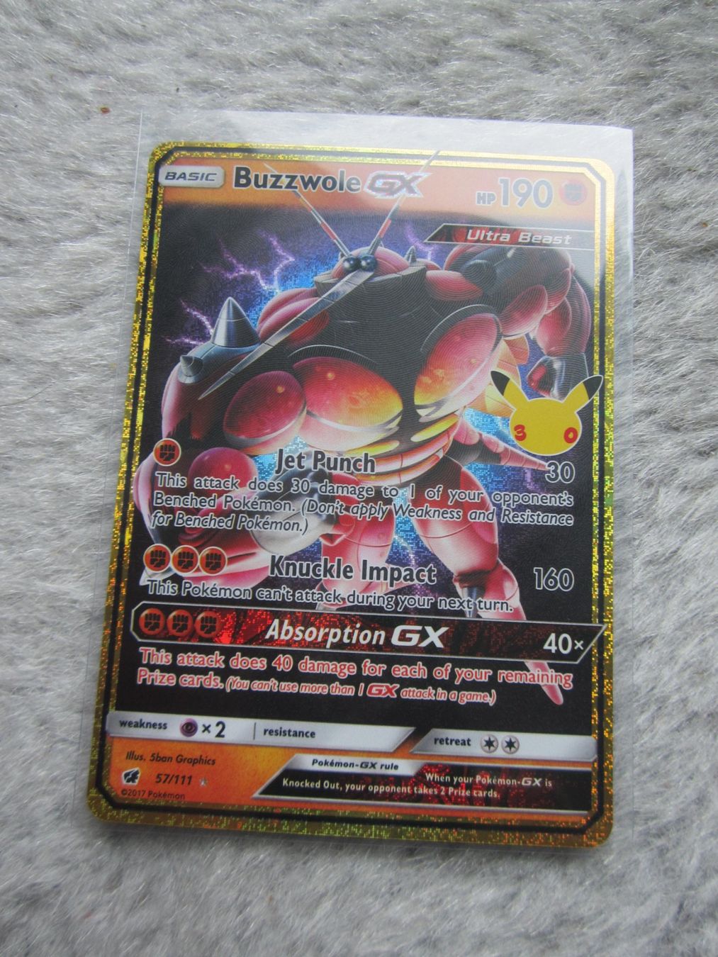 Pokémon Carte collezionabili: 30 ans Pokémon 57/111 anglish – Usato da Tramelan venduto da Tors
