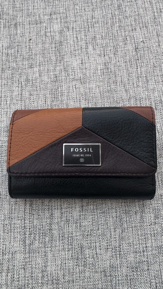 Fossil Portemonnaie: Fossil Damen Portemonnaie Leder Patchwork Cognac – Neu (gemäss Beschreibung) aus Bubendorf von mir_v5hh