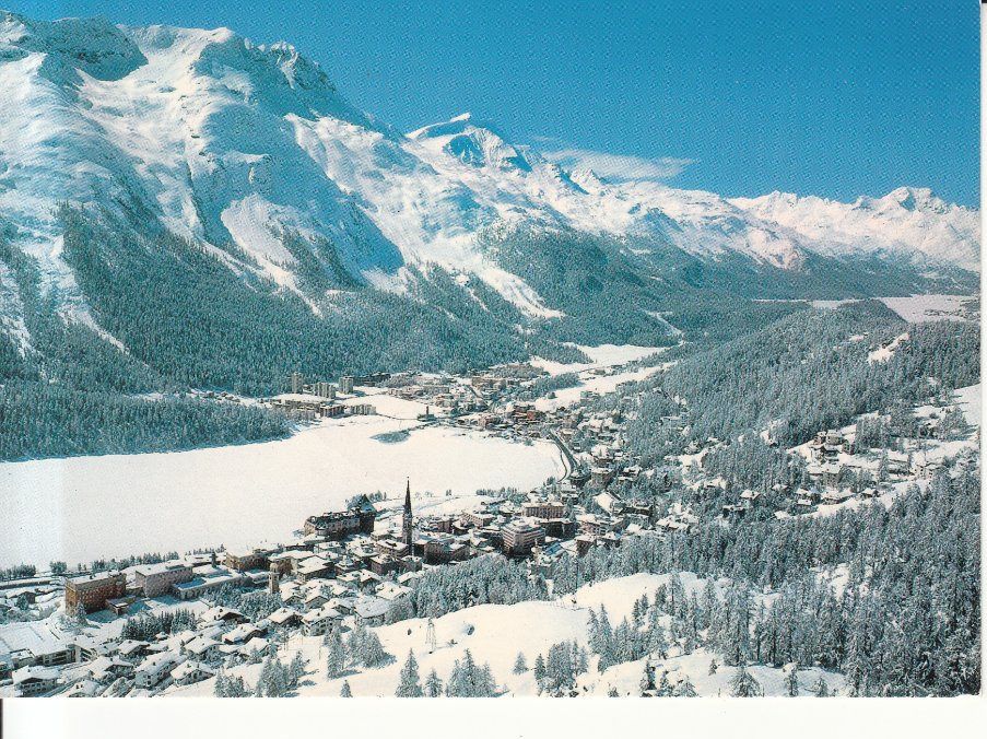 Cartoline postali: St. Moritz ca. 1970 – Usato da Bürglen TG venduto da StampGraf