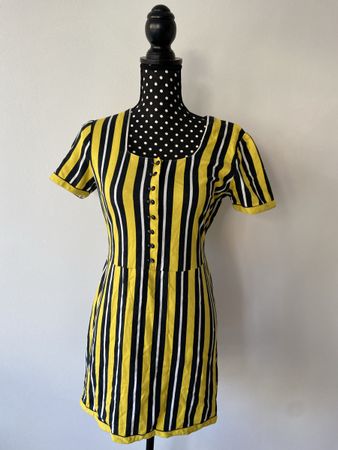 2000s Vintage Kleid mit streifen neuwertig