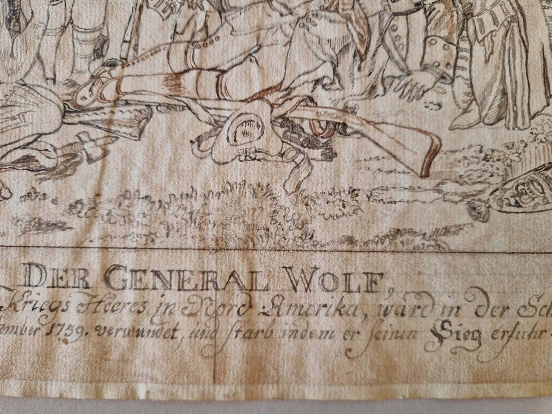 Incisioni: Stich General Wolf 1759 USA – Usato da Seedorf BE venduto da Stibutz 2